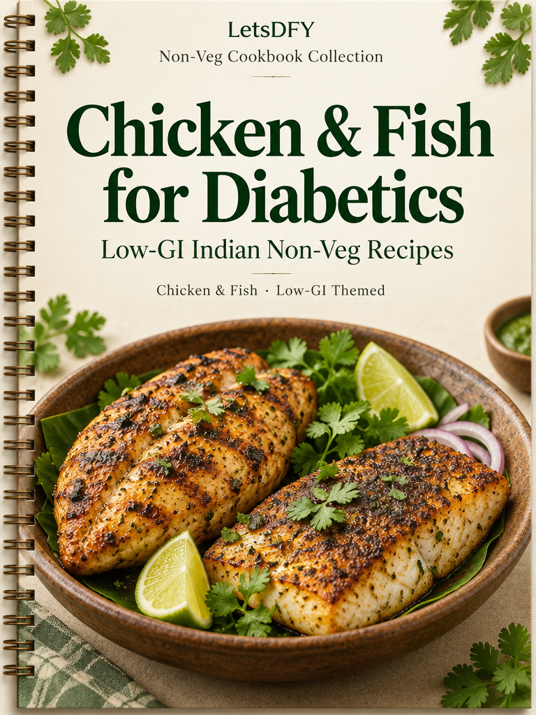 Chicken & Fish for Diabetics cookbook cover